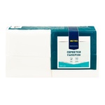 Серветки Metro Professional білі 2 шари 33x33см 250шт