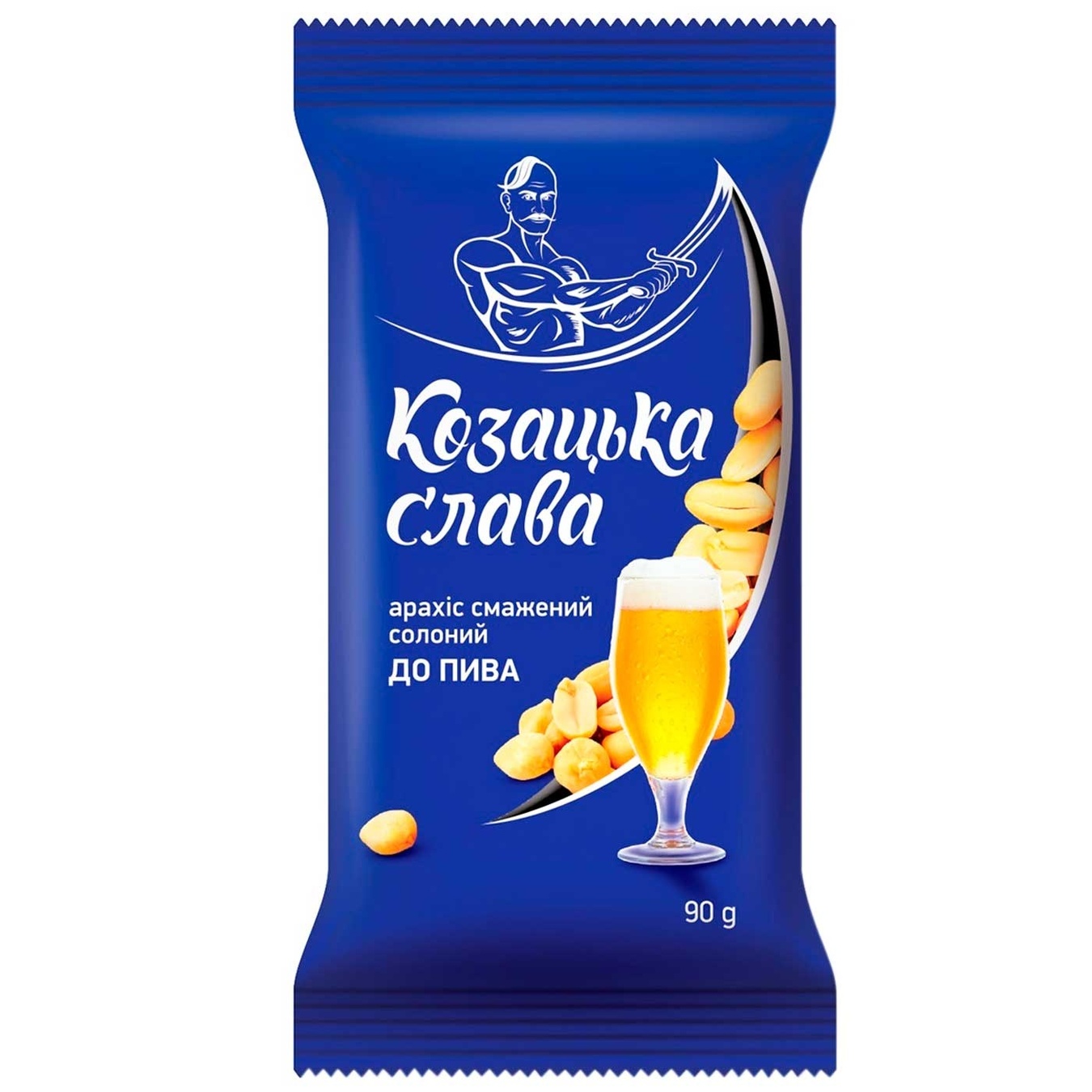 

Арахис Козацька Слава жареный соленый к пиву 90г