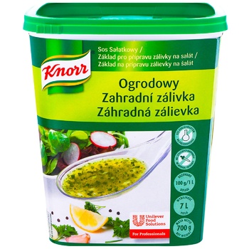 Заправка салатная Knorr Гарден 700г - купить, цены на METRO - фото 1