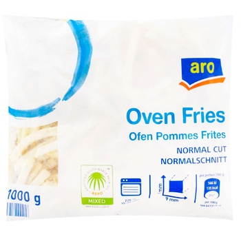 Aro Frozen French Fries 1kg - buy, prices for - photo 1