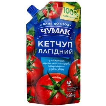 Chumak Delicate Ketchup 250g - buy, prices for NOVUS - photo 2