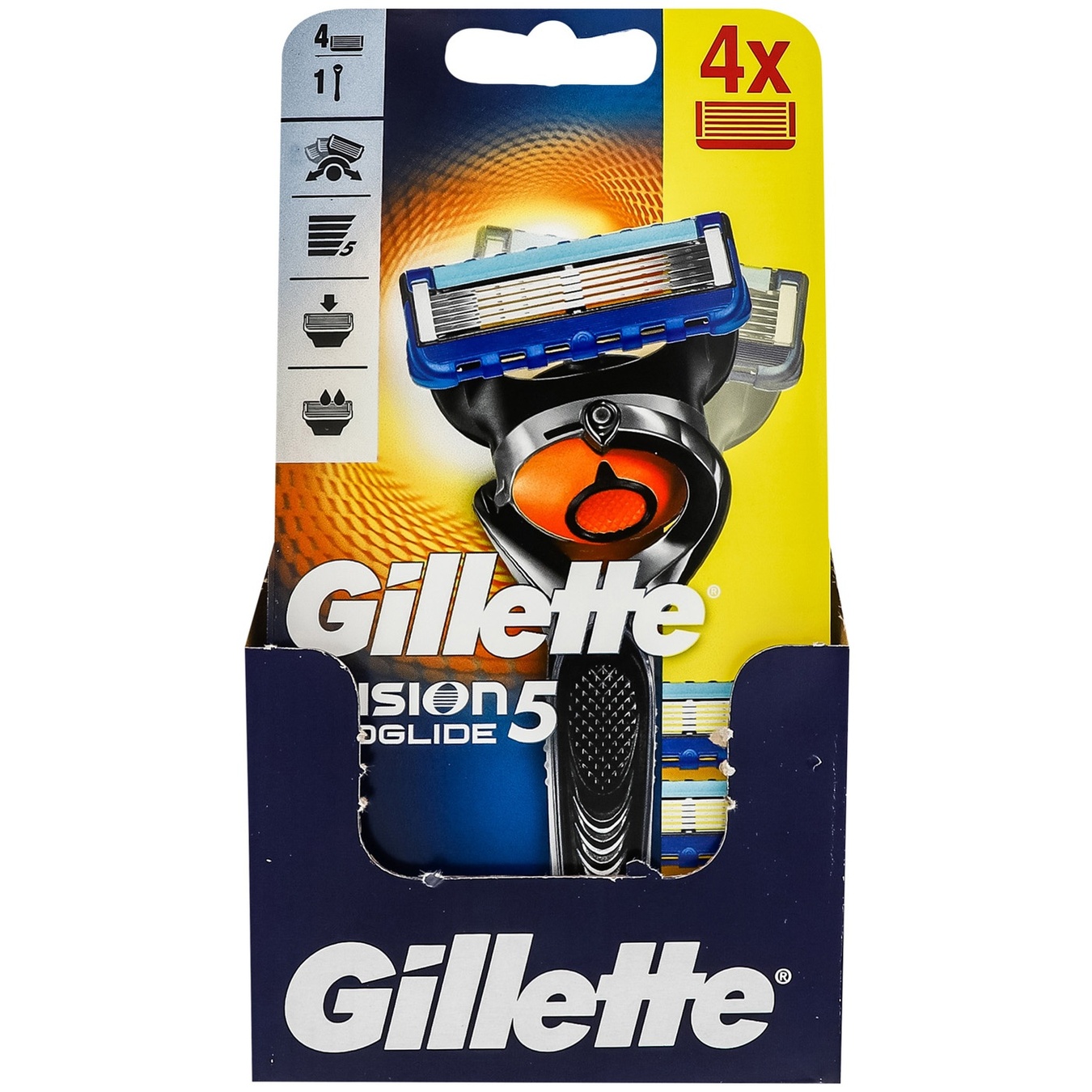 

Бритва Gillette Fusion ProGlide c 4 сменными кассетами