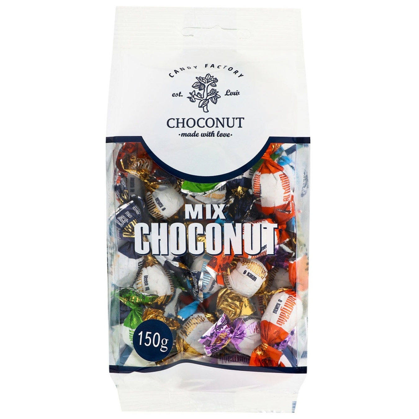 

Конфеты Choconut шоколадные микс 150г