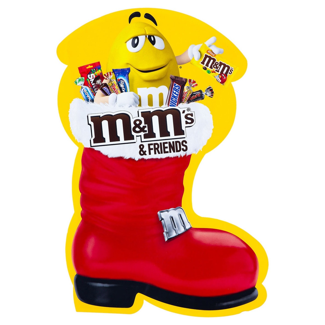 

Набор новогодний M&M's & Friends Новогодний сапог 182.5г