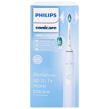 Зубна щітка Philips Sonicare 4300 Protective Clean електрична - купити, ціни на METRO - фото 1