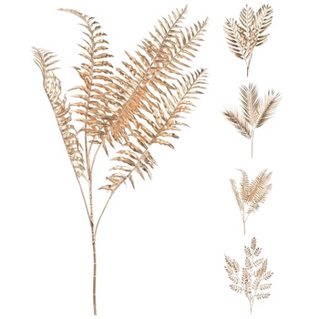 Гілка штучна декоративна золота пластик 75см - купити, ціни на - фото 1