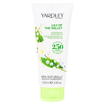 Yardley London Lily of the Valley Nourishing Hand Cream 100ml - buy, prices for METRO - photo 1