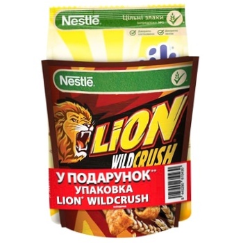 Готовый сухой завтрак NESTLÉ® LION® 350г и NESQUIK® 460г