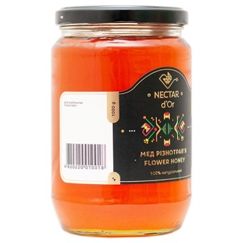 Nectar d'Or herbs honey natural 1000g - buy, prices for ULTRAMARKET - photo 2