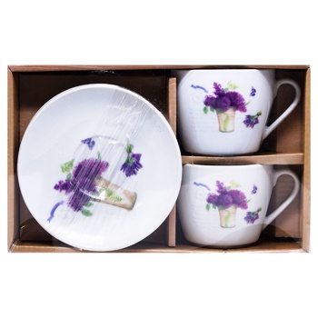 ZED Provence Cup and Saucer Gift Set  2pcs - buy, prices for EKO Market - photo 2