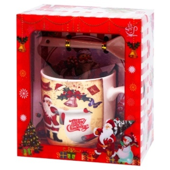 ZED Cup and Spoon New Year Gift Set - buy, prices for EKO Market - photo 2