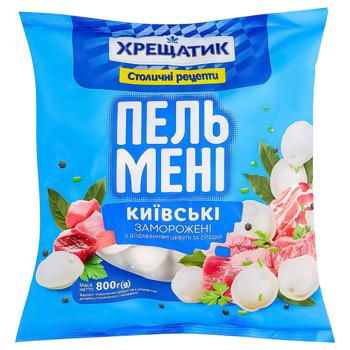 Khreshchatyk Kyiv Dumplings with Onions and Spices 800g - buy, prices for Auchan - photo 1