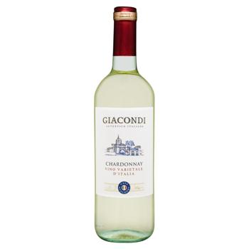 Giacondi Chardonnay Delle Venezie White Dry Wine 11.5% 0.75l - buy, prices for NOVUS - photo 1