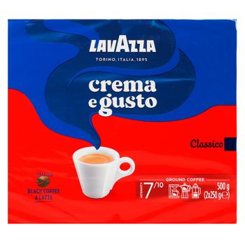 Кофе молотый Lavazza Crema e Gusto Classico 2*250г - купить, цены на - фото 2