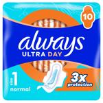 Always Ultra Normal 1 Sanitary Pads 10pcs