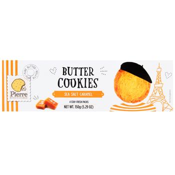 Печенье Pierre Biscuiterie с карамелью 150г - купить, цены на - фото 3