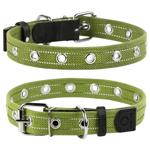 Collar Canvas Dimensionless Dog Collar 63cm/35mm Green
