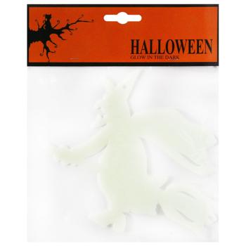 Carnival Phosphor Witch Holiday Decoration 28*20cm