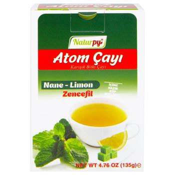 Чай Natupry лимон-м'ята 135г И102 (Туреччина) - купити, ціни на КОСМОС - фото 3