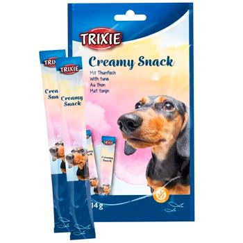 Trixie Creamy Snack ласощі для собак 5 шт х 14 г - тунець - купить, цены на MasterZoo - фото 1