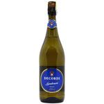 Вино игристое Decordi Lambrusco Bianco Secco белое сухое 10% 0,75л