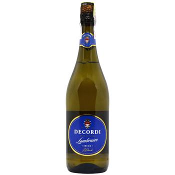 Decordi Lambrusco Bianco Secco White Dry Sparkling Wine 10% 0.75l - buy, prices for Auchan - photo 1