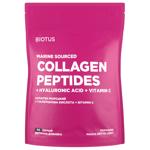 Biotus Marine Sourced Collagen Peptides with Hyaluronic Acid and Vitamin C 206g