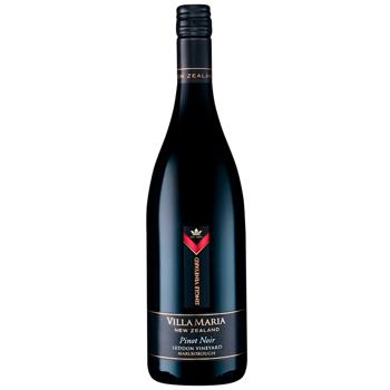 Wine pinot noir Villa maria 11-14% 750ml glass bottle New zeland - buy, prices for WINETIME - photo 1