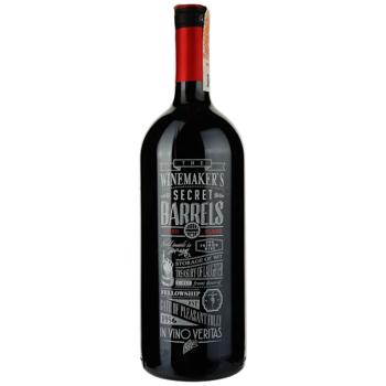 Punti Ferrer Winemaker's Secret Barrels Red Dry Wine 13.5% 1l - buy, prices for Epicentr FOOD - photo 1