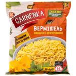 Вермішель Garnenka зі смаком сиру та зелені 60г