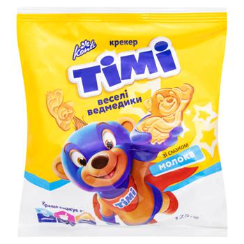 Konti Timi Milk Flavored Crackers 125g - buy, prices for NOVUS - photo 1