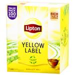 Чай черный Lipton Yellow Label 2г*100шт