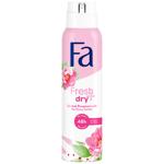 Fa Fresh&Dry Peony Sorbet Spray Antiperspirant 150ml