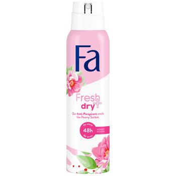 Антиперспирант аэрозольный Fa Fresh&Dry сорбет пиона 150мл