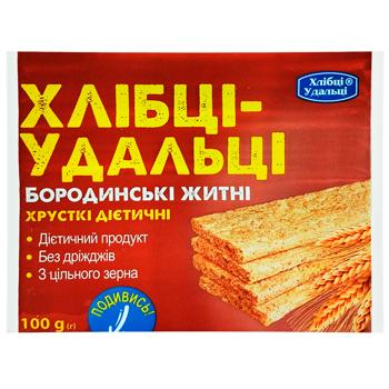 Hlebtsy-Udaltsy Borddynsky Rye Crispbreads 100g