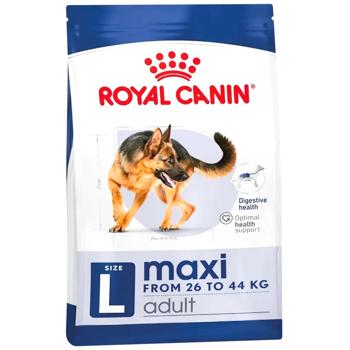Корм сухой Royal Canin Maxi Adult с домашней птицей для собак больших пород 3кг - купить, цены на MasterZoo - фото 1