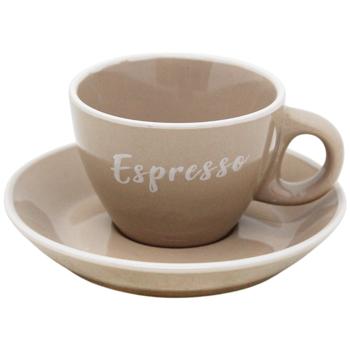 Espresso Cup 100ml with Saucer - buy, prices for - photo 4