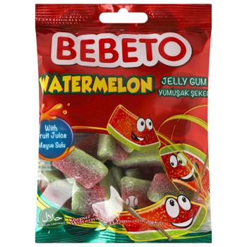 Конфеты Bebeto Арбуз жевательные 80г - купить, цены на Эпицентр FOOD - фото 1