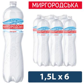 Вода мінеральна Миргородська Лагідна негазована 1,5л - купити, ціни на METRO - фото 3