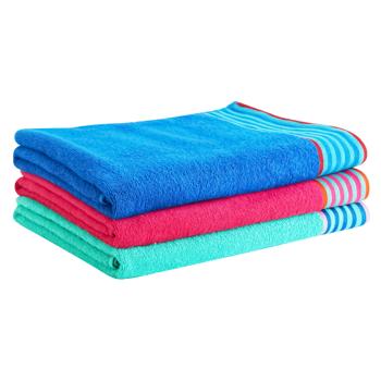 Auchan Socoa Towel 360g/m² 90x160cm in assortment - buy, prices for Auchan - photo 1