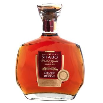 Shabo Grande Reserve Cognac 5 yrs 40% 0.5l - buy, prices for COSMOS - photo 1