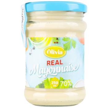Майонез Олівія Real Mayonnaise 70% 250мл - купити, ціни на Епіцентр FOOD - фото 2