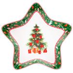 Bona Di Festive Flair Star Shaped Porcelain Dish 28cm