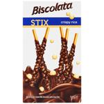 Biscolata Stix with Rice Balls in Milk Chocolate 34g