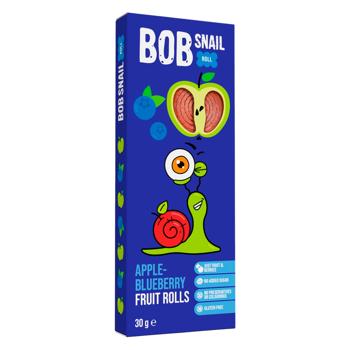 Цукерки Bob Snail натуральні яблучно-чорничні 30г - купити, ціни на Торба - фото 1