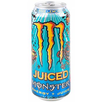 Напій енергетичний Monster Energy Juiced Aussie Lemonade 0,5л - купити, ціни на Cупермаркет "Харків" - фото 2