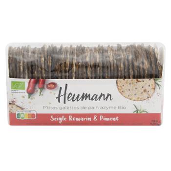 Heumann Yeast-free Organic Rye Matzo with Rosemary and Chili 115g - buy, prices for WINETIME - photo 1