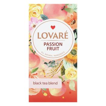 Lovare Passion Fruit Black Tea 2g*24pcs - buy, prices for Epicentr FOOD - photo 3