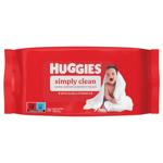 Серветки вологі Huggies Simply Clean дитячі 72шт