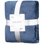 Ardesto Dark Blue Flannel Blanket 160x200cm